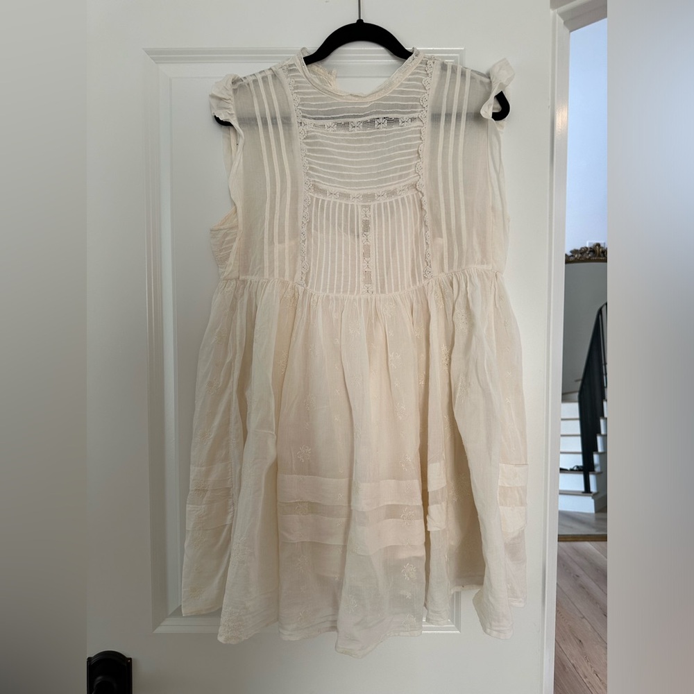 Free poeple mini lace shift dress